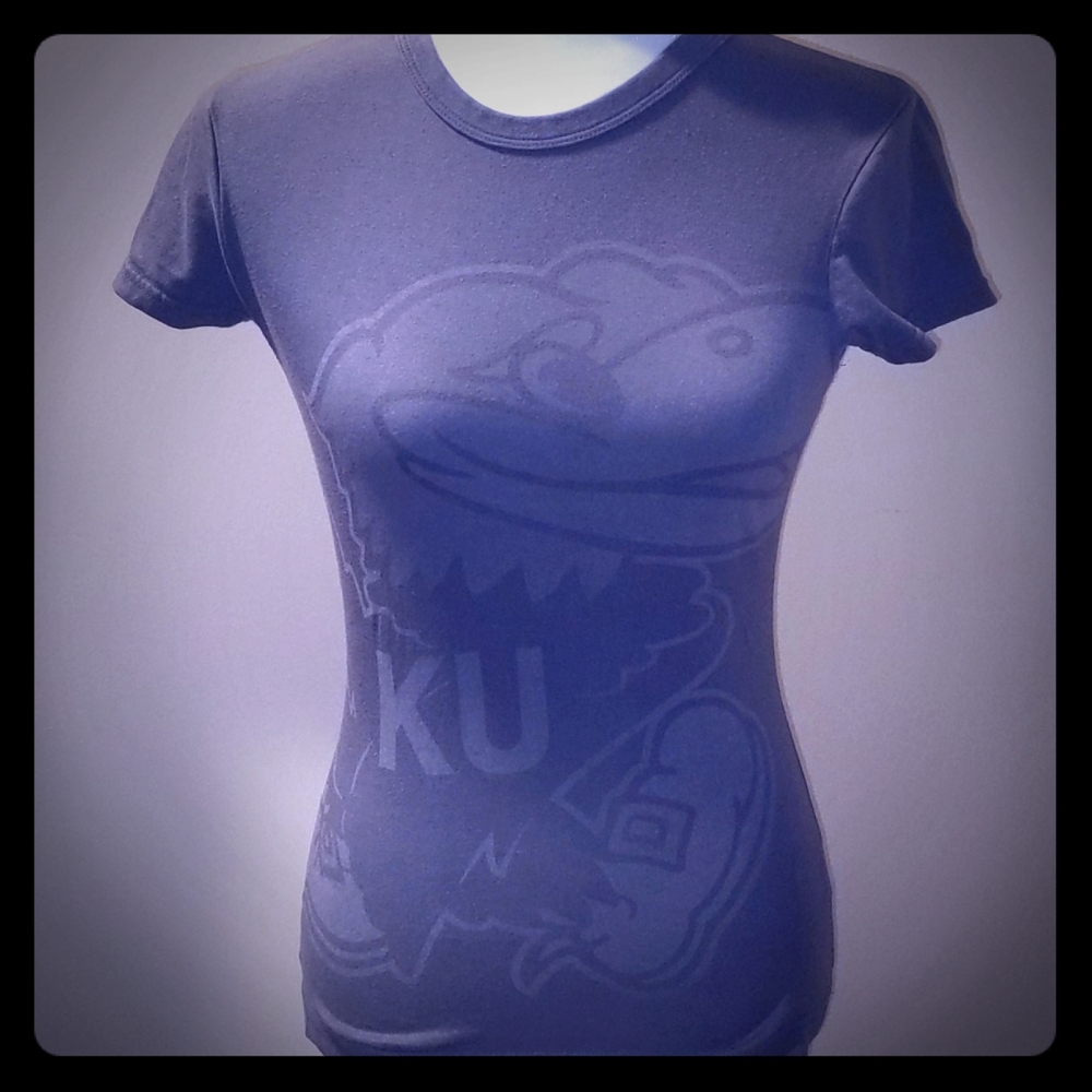 University of Kansas Jay hawk T-shirt